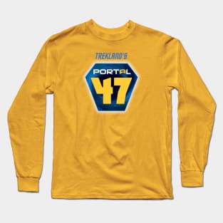 Portal 47 Full-Sized Logo Long Sleeve T-Shirt